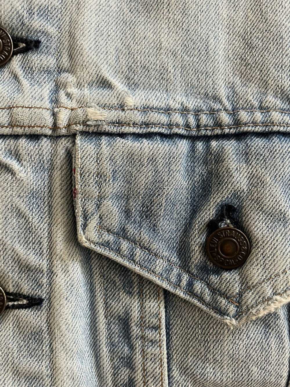 Levi's × Vintage Type 3 Trucker Jacket Distressed… - image 4