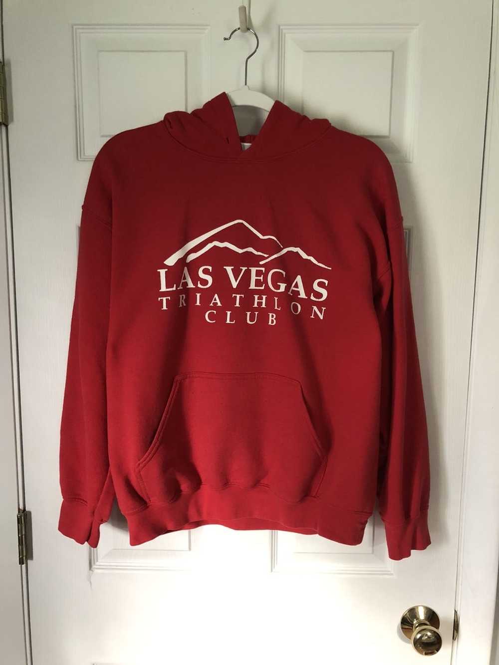 Vintage Las Vegas track club hoodie medium - image 1