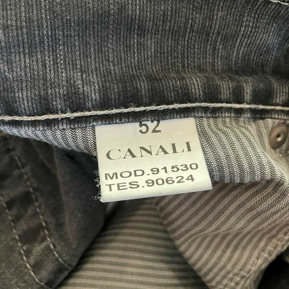 Canali Canali Mens Black Jeans Size 36 Italy Made - image 5