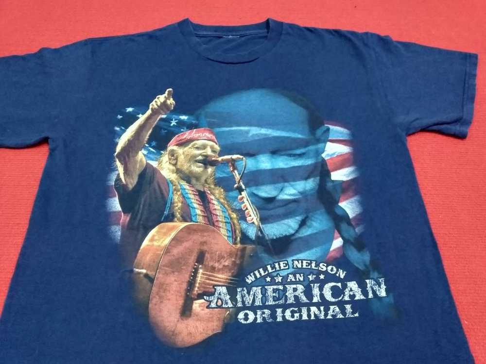 Band Tees Willie nelson singer t shirt - image 1