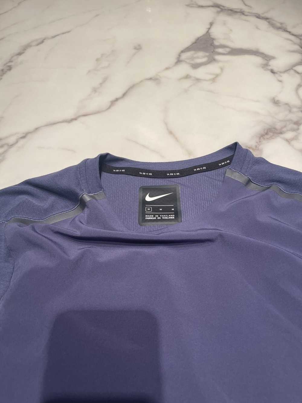 Nike Rare Nike tech purple t shirt - image 4