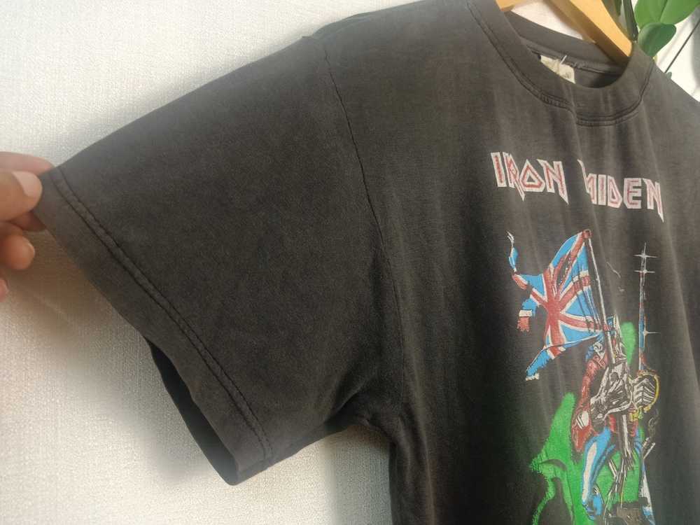 Band Tees × Iron Maiden Vintage Iron Maiden band … - image 3