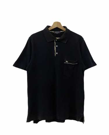 Burberry × Vintage Vtg Burberrys NovaCheck Polo Sh