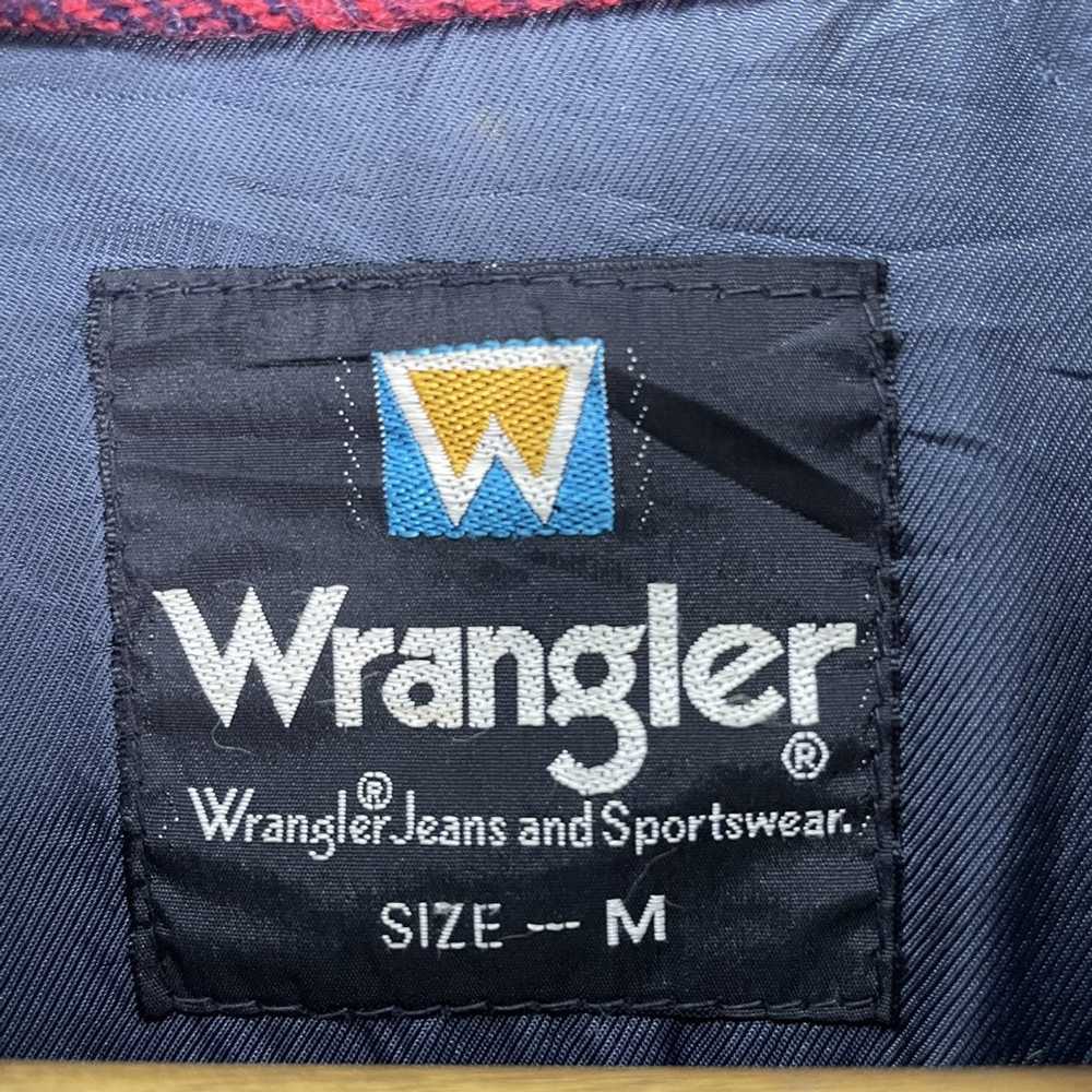 Flannel × Vintage × Wrangler WRANGLER Flannel Pla… - image 8