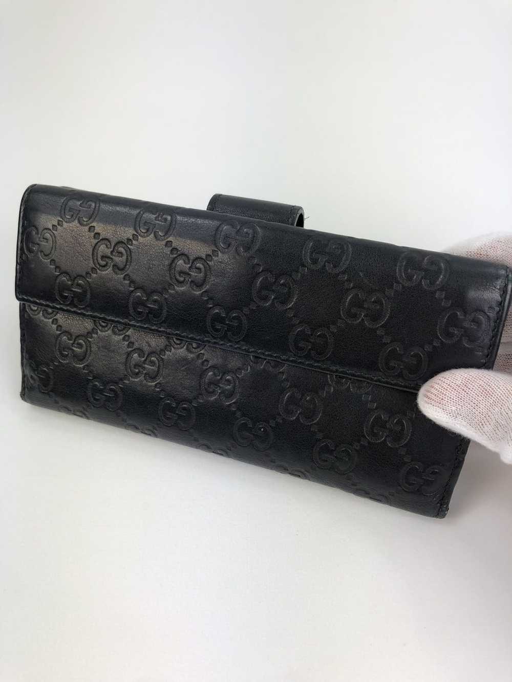 Gucci Gucci GG guccissima leather long wallet - image 2