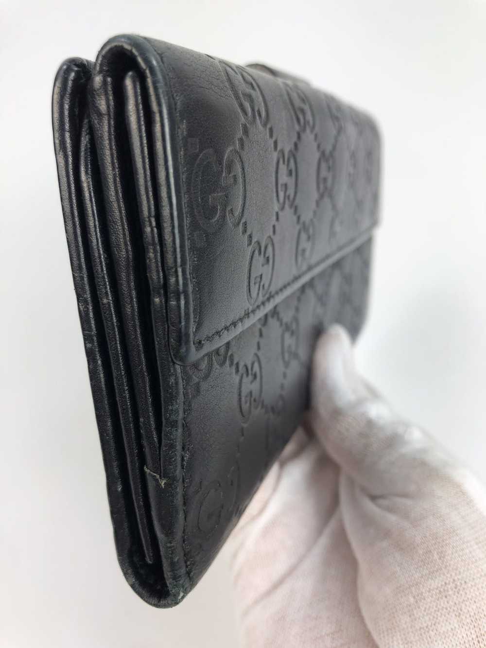 Gucci Gucci GG guccissima leather long wallet - image 7