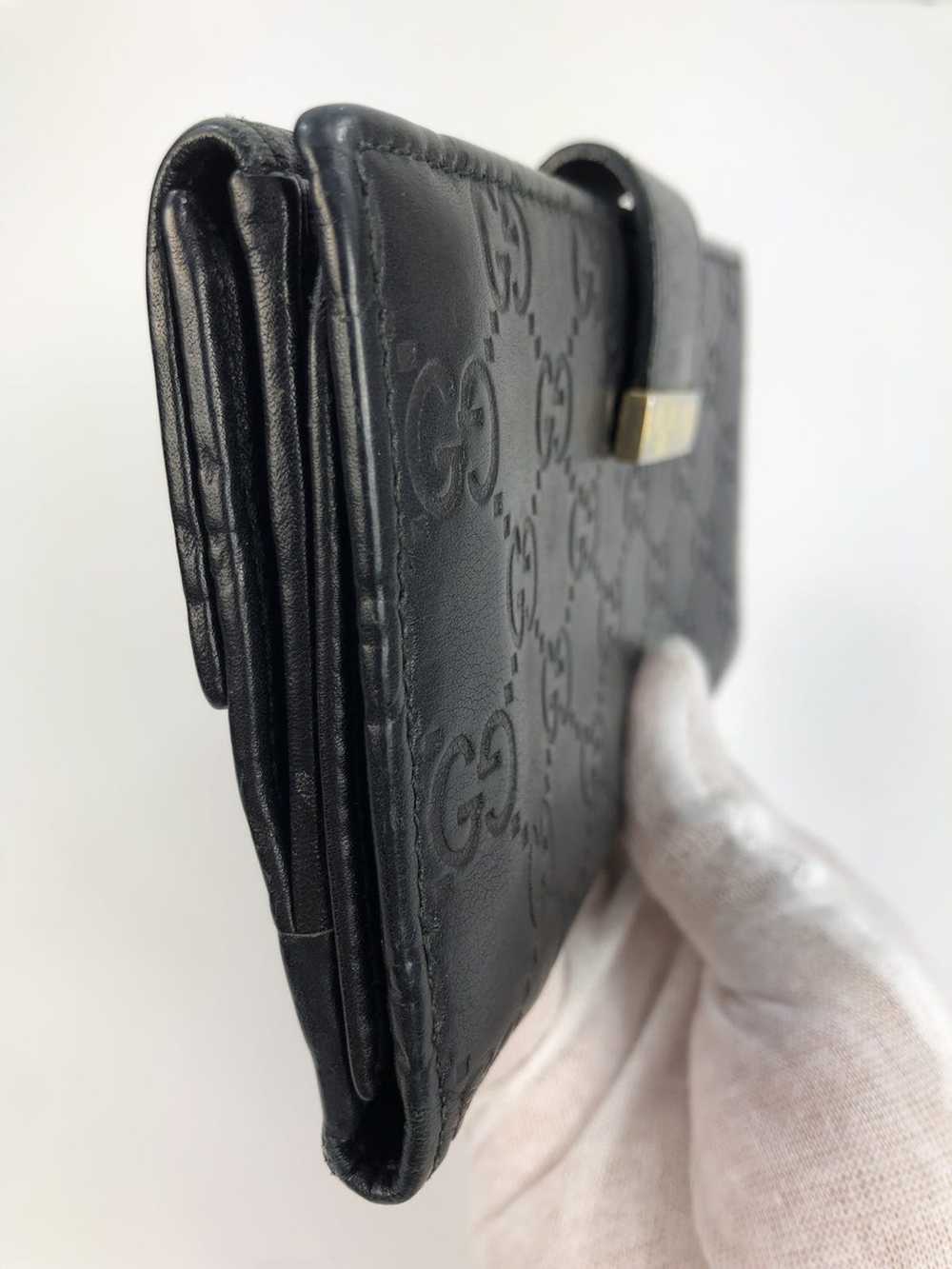 Gucci Gucci GG guccissima leather long wallet - image 8
