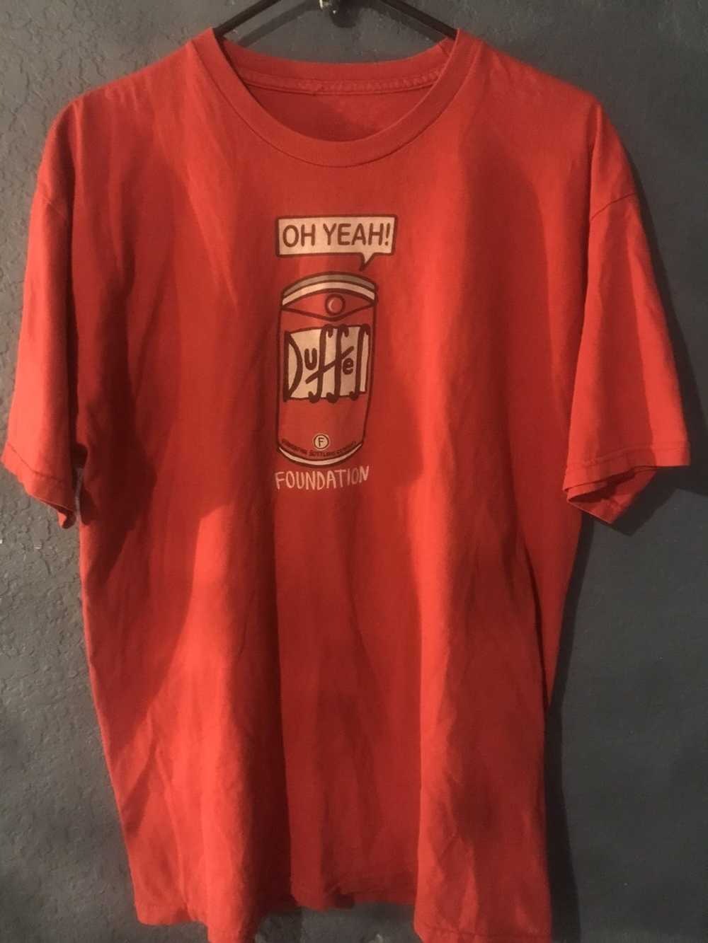 Vintage VTG Foundation Skateboard Duffer T-shirt - image 3