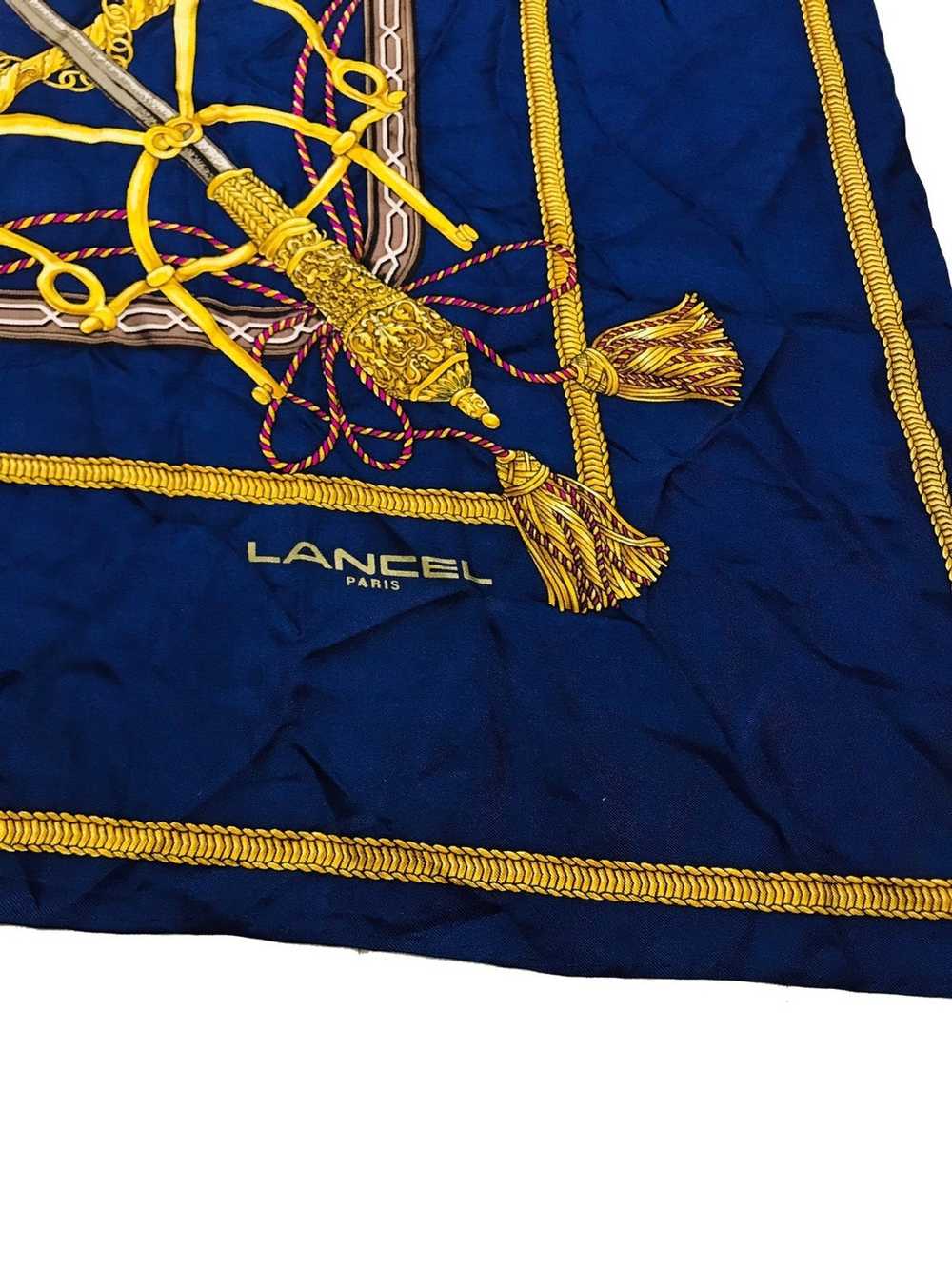 Lancel × Other Lancel big silk scarf - image 3