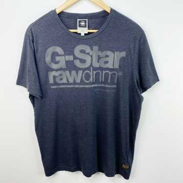 G-Star Raw Men's Whitebait Khaki Camouflage Logo Short Sleeve