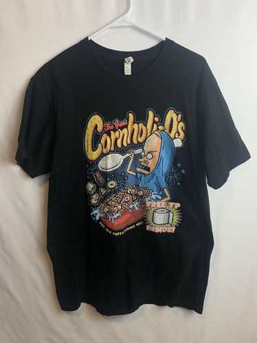 Alstyle Cornholi T-Shirt Butt Head TV Show Movie T