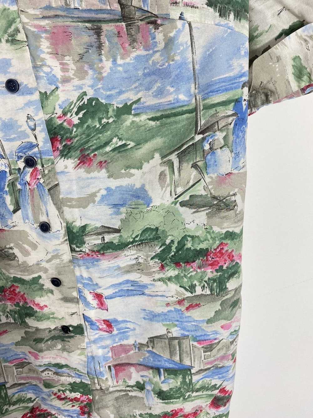 Art × Crazy Shirts × Vintage Nicolas Art 90s Shir… - image 6