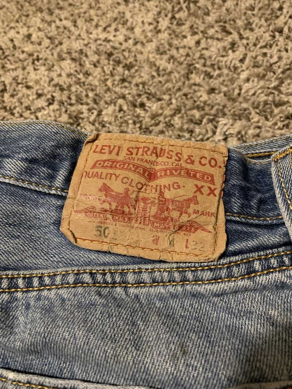 Levi's × Vintage Vintage Levi’s 501 Distressed Me… - image 3