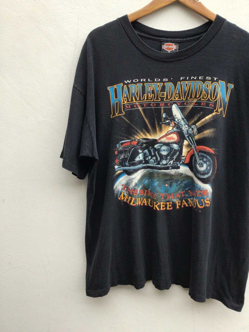 Harley Davidson × Vintage Harley-Davidson 90’s mi… - image 1