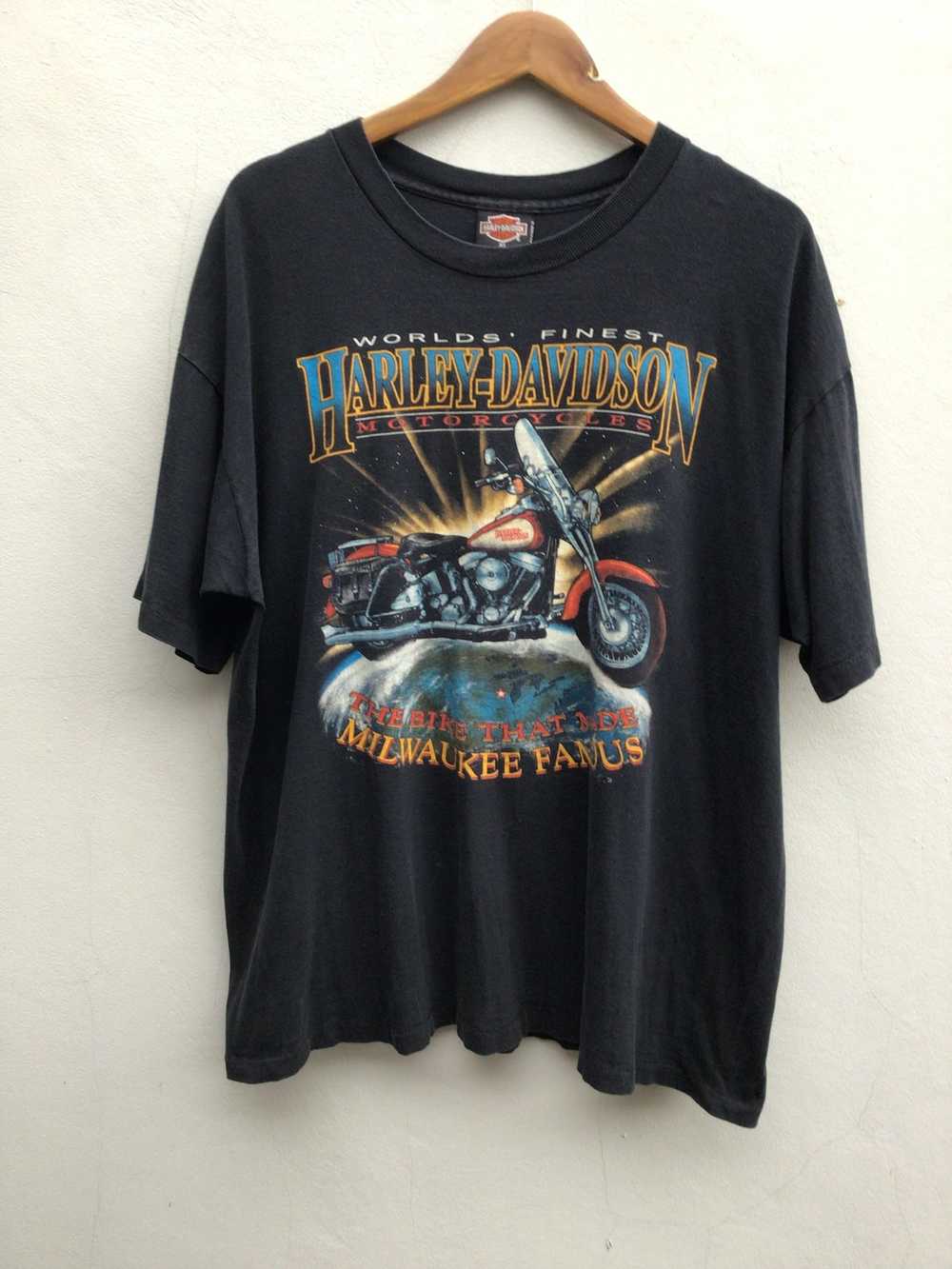 Harley Davidson × Vintage Harley-Davidson 90’s mi… - image 2
