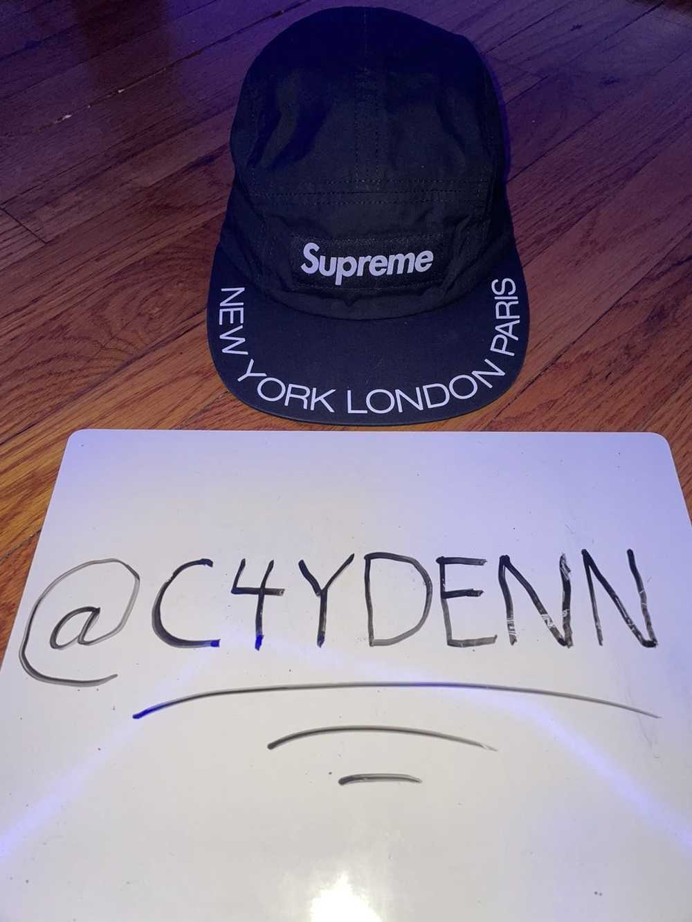 Supreme 18ss/visor print camp - Gem