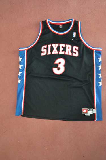 Nike 4XL RARE Allen Iverson Sixers Jersey