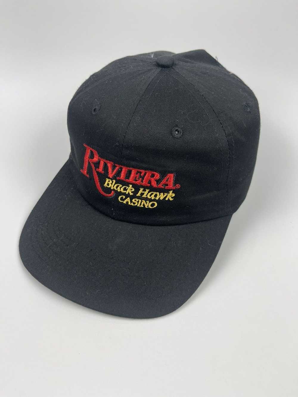 Blackhawk! × Hat × Riviera Rare Riviera Black Haw… - image 1