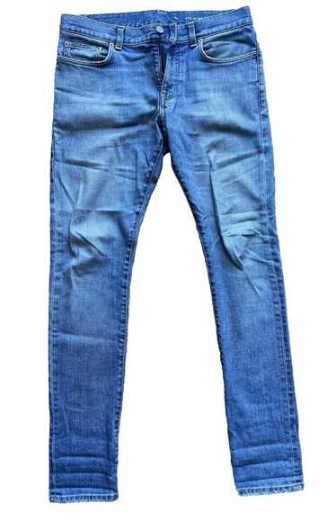 Saint Laurent Paris FW13 Blue Denim 15cm Jeans