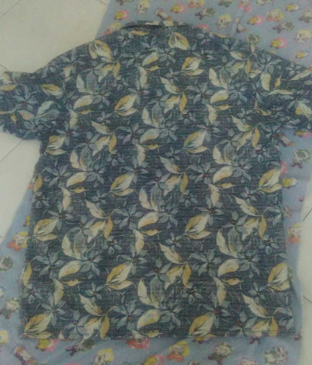 Eddie Bauer × Hawaiian Shirt × Vintage VTG BUTTON… - image 3