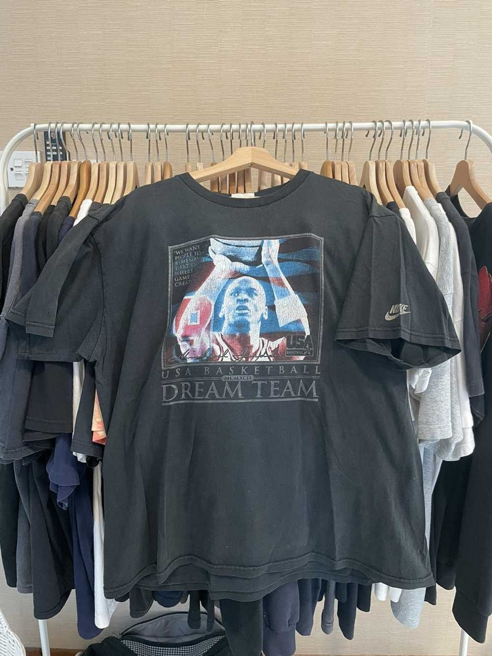 Nike × Vintage Vintage Micheal Jordan USA Dream t… - image 3