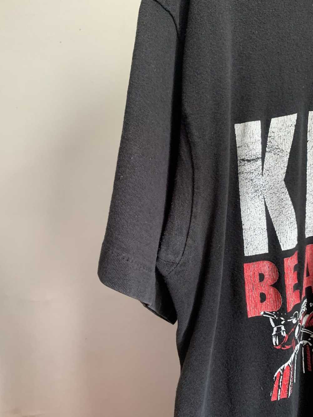 Band Tees × Vintage Faded 1995 KMFDM “Beat by Bea… - image 3