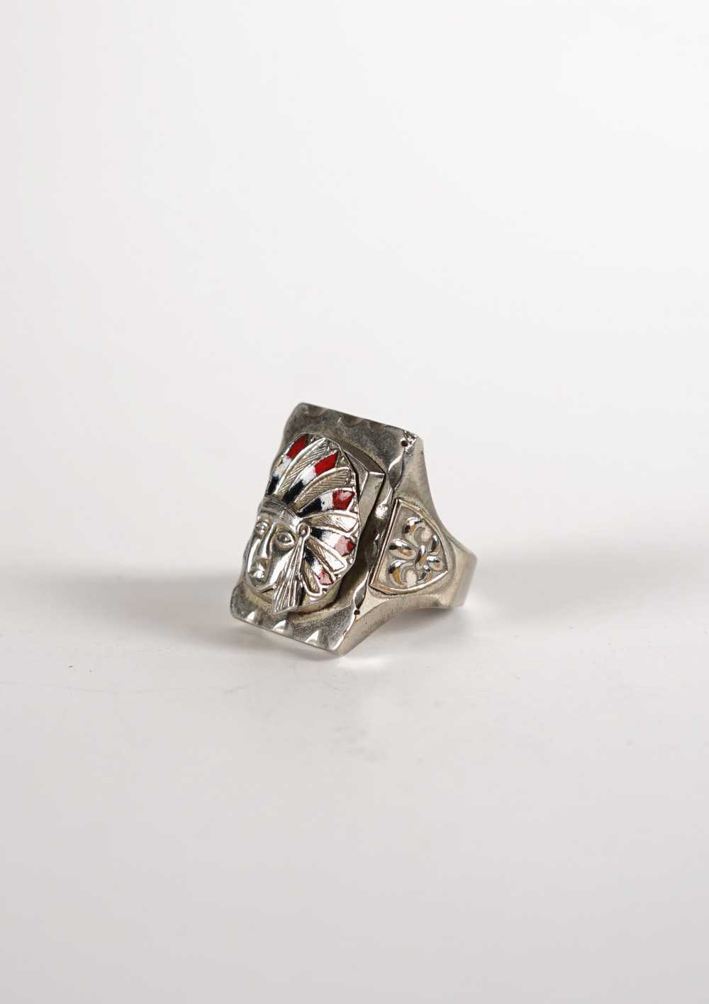 Mexican Biker Ring / Indian - image 2