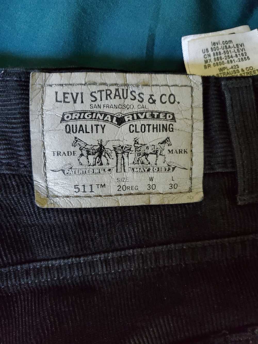 Levi's Vintage Clothing Corduroy Levis Pants 511 - image 7