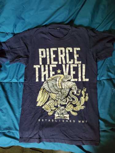 Padres Raglan (White w/ Navy)– Pierce The Veil