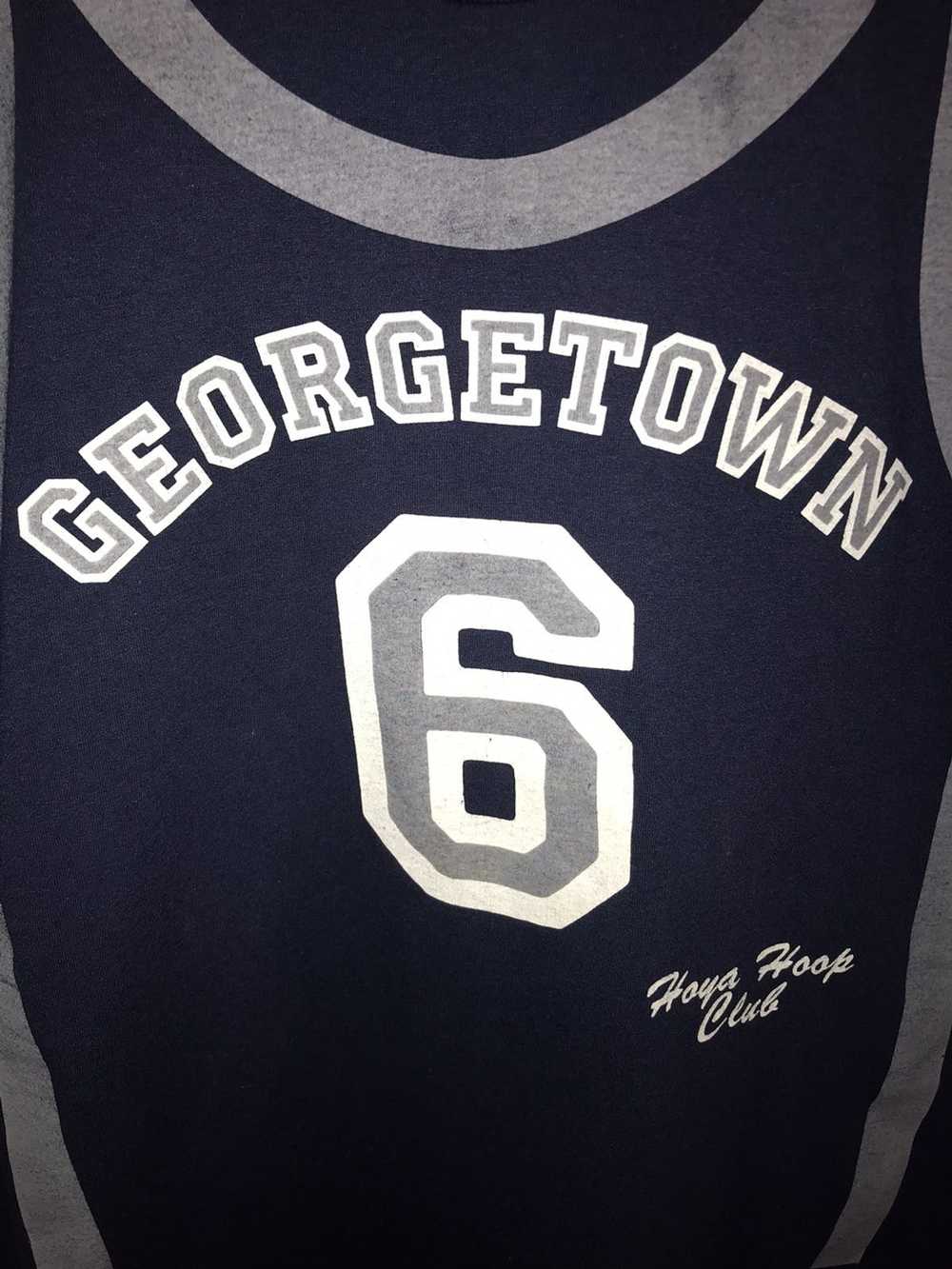 Vintage Vintage 90’s Georgetown Hoya 6th Man Fan … - image 2