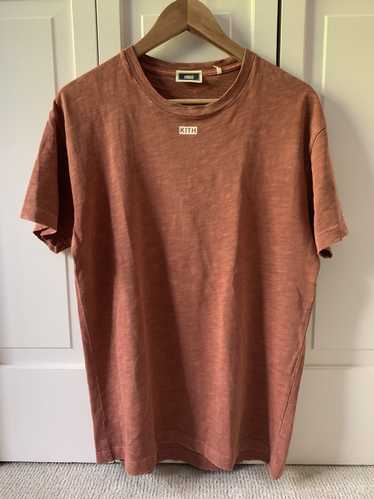 Kith Kith Distressed Oversized Tee (Burnt Orange)