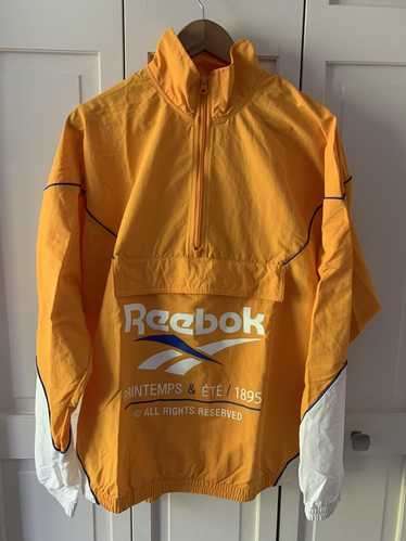 Reebok classic on sale jacket gold