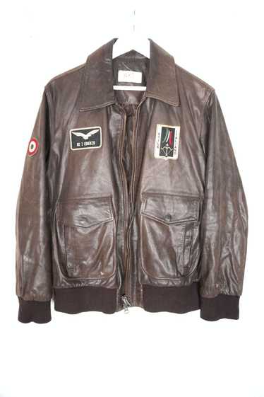 Ice Breaker ICEbreaker leather bomber jacket