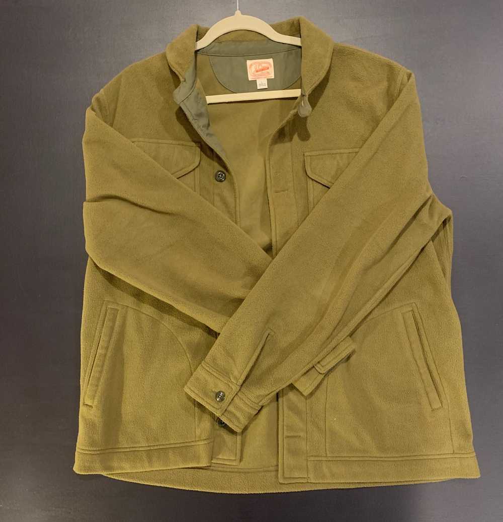 J.Crew Fleece Button Up - image 1