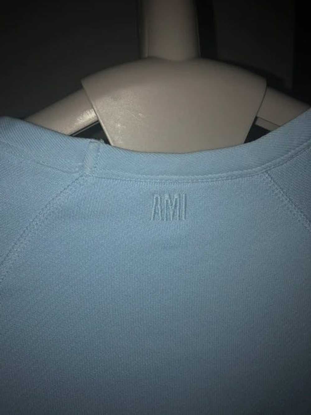 AMI Blue Logo Pullover - image 3