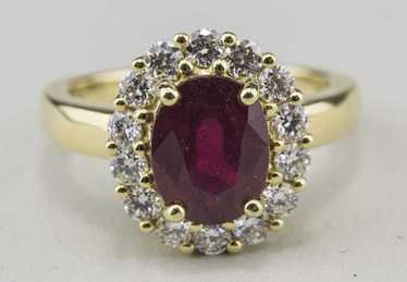 Ruby and Diamond Ring - image 1