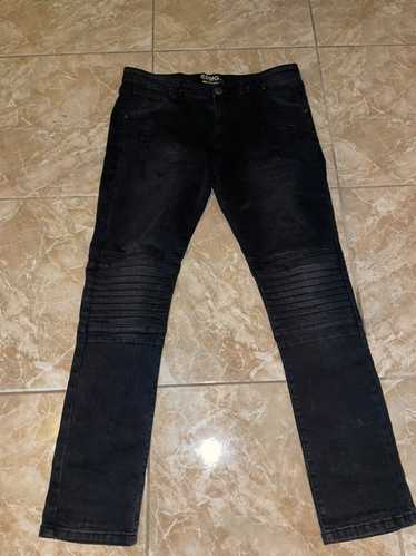 Vintage Black biker jeans