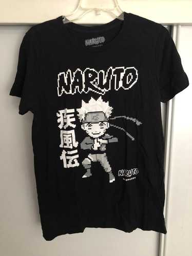 Anima × Japanese Brand Naruto Shippuden 8 bit T-S… - image 1