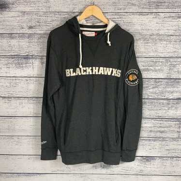 Legends Athletic 90's Vintage Chicago store Blackhawks Embroidered Sweatshirt Gray L