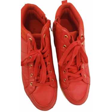 Aldo ALDO RED ATHELTIC TENNIS SHOE SIZE 7.5 - image 1