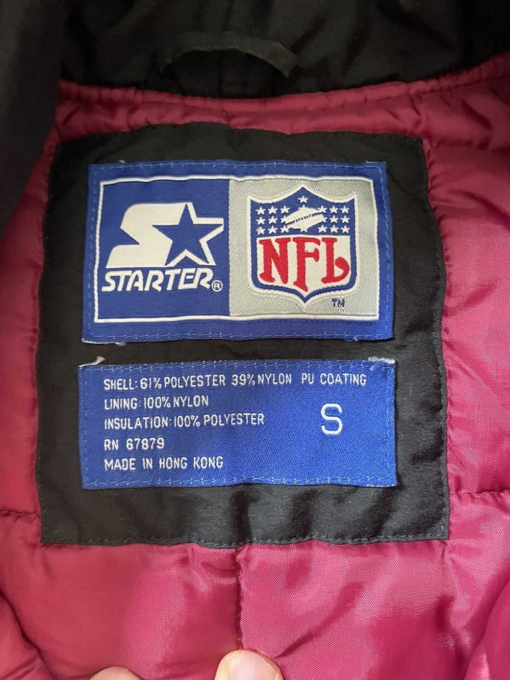Starter Starter Washington Redskins Zip Snap Hood… - image 6