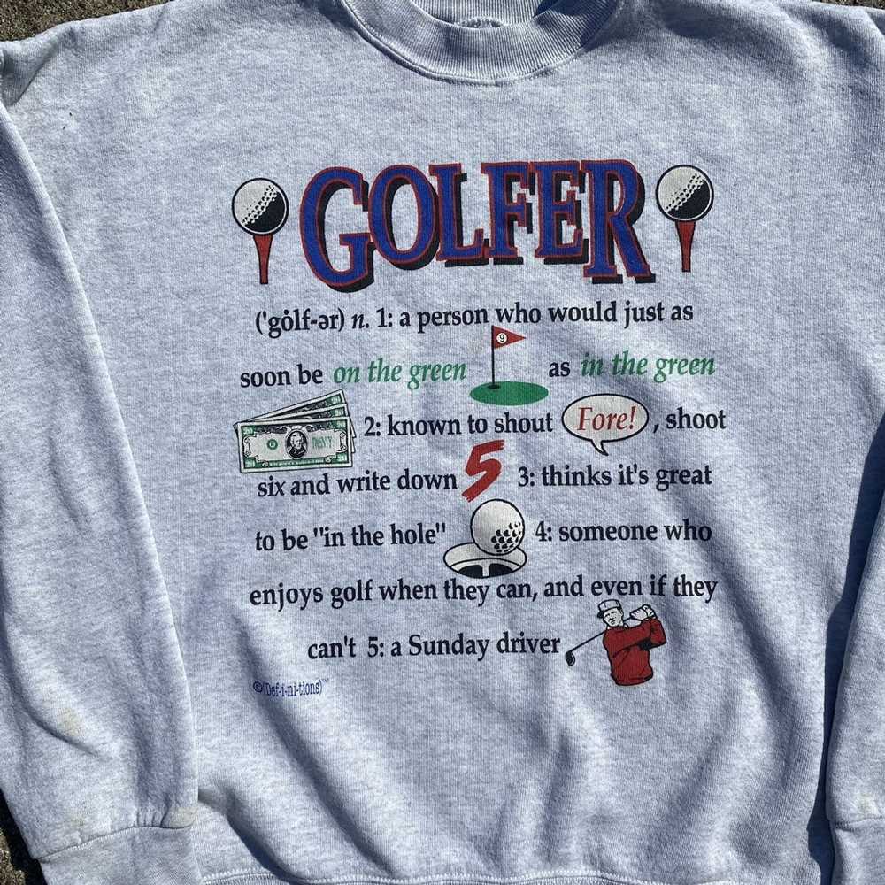 Vintage Vintage Golf Sweatshirt - image 2