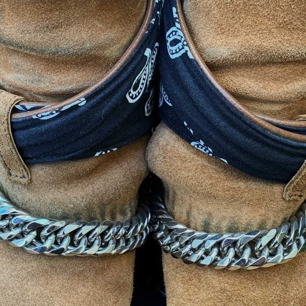 Amiri Amiri Bandana buckle boot - image 4