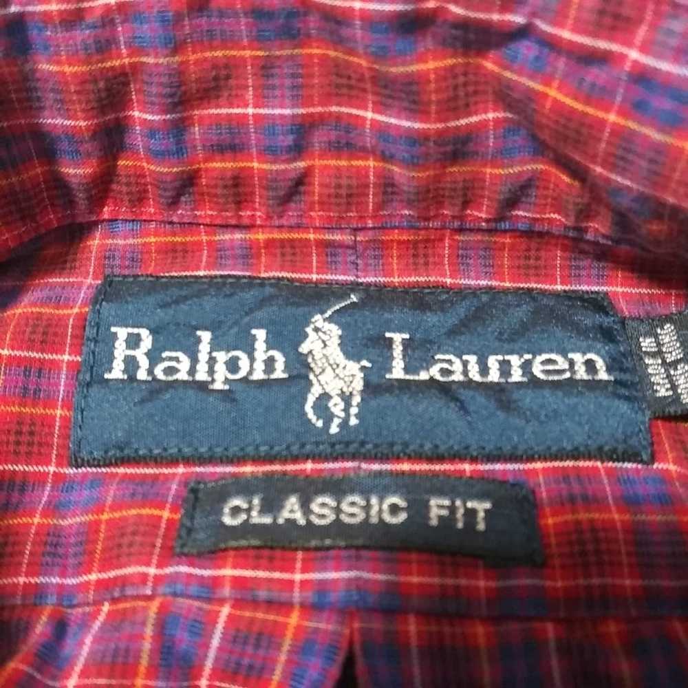 Ralph Lauren Ralph Lauren Red Plaid Shirt - image 4