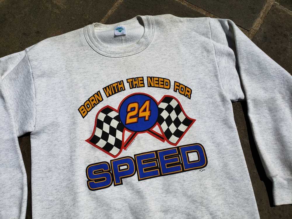 Vintage Vintage 1990s Jeff Gordon Crewneck Sweats… - image 2