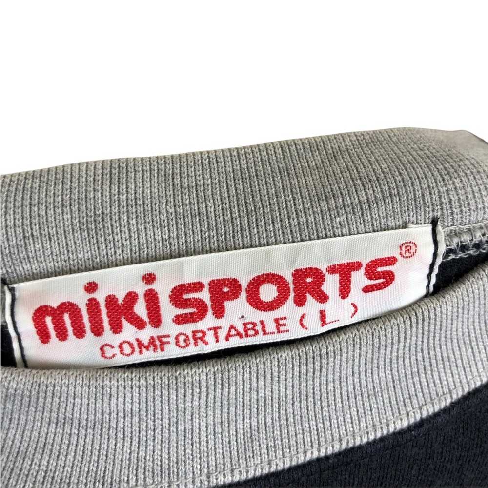 Japanese Brand Vintage MIKI SPORTS Spell Out Embr… - image 8