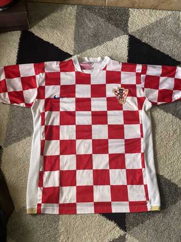 Nike × Soccer Jersey × Vintage Vintage Croatia so… - image 1