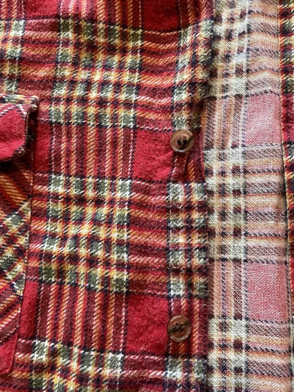 Flannel × Vintage Vintage 80’s cold-weather flann… - image 2