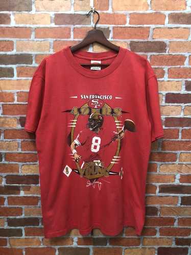 NWOT Vintage 1995 Steve Young San Francisco 49ers Superbowl MVP T-Shirt XL  NFL