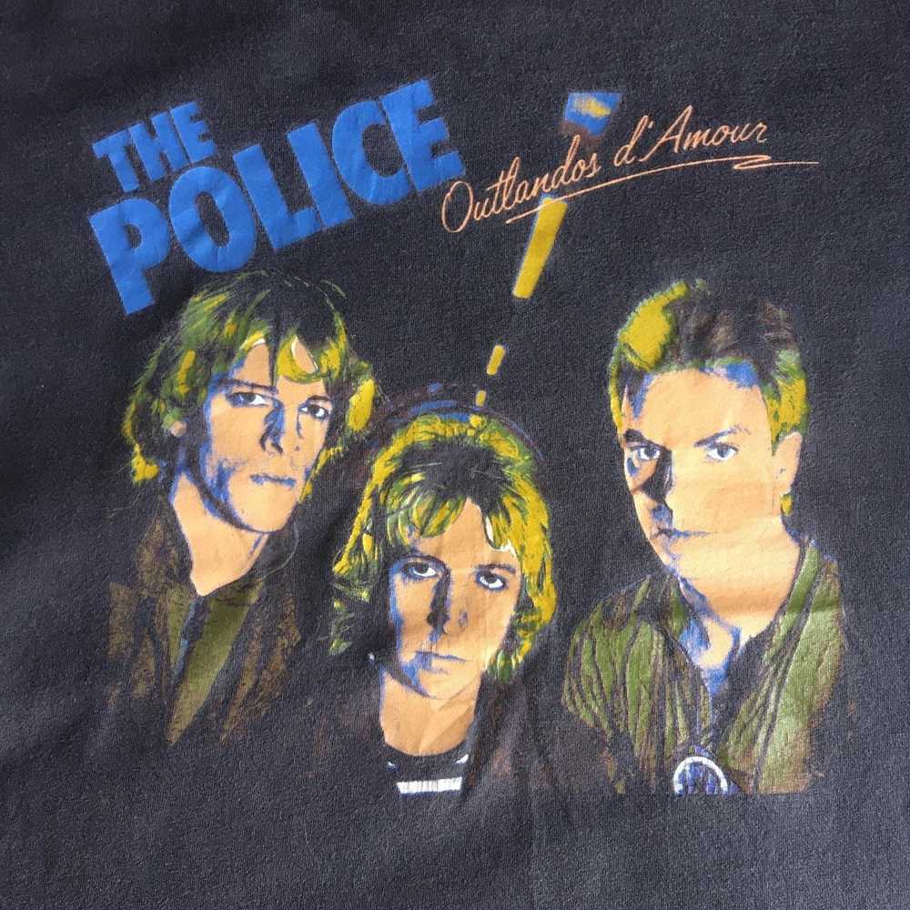 Band Tees The Police Vintage T-Shirt - image 2